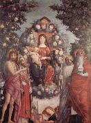 Andrea Mantegna Trivulzio Madonna France oil painting artist